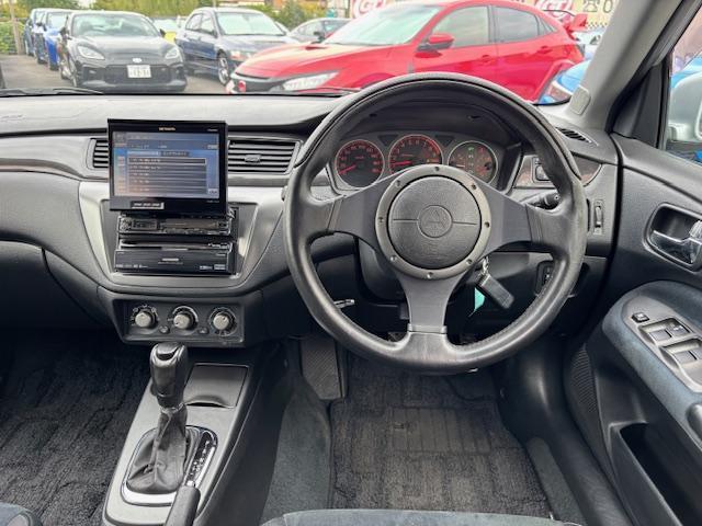 ランサーワゴン エボリューションGT-A タイベル交換済 オーリンズ車高調 HKSマフラー ラリーアートFリップ RAYSアルミ(17枚目)