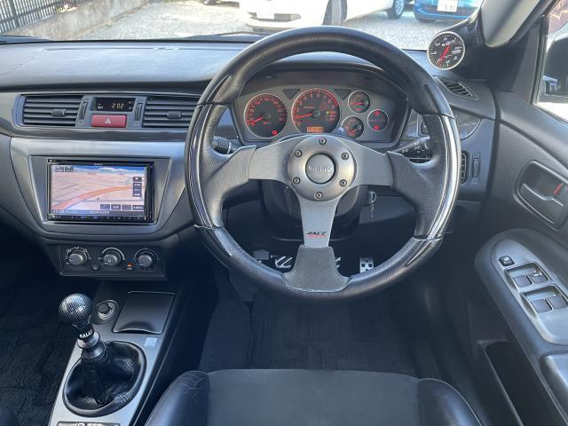 ランサー GSRエボリューションIX 柿本マフラー BLITZエアクリ CUSCO車高調 TRUSTラジエター KENWOODナビTV バックカメラ LEDヘッドライト(18枚目)