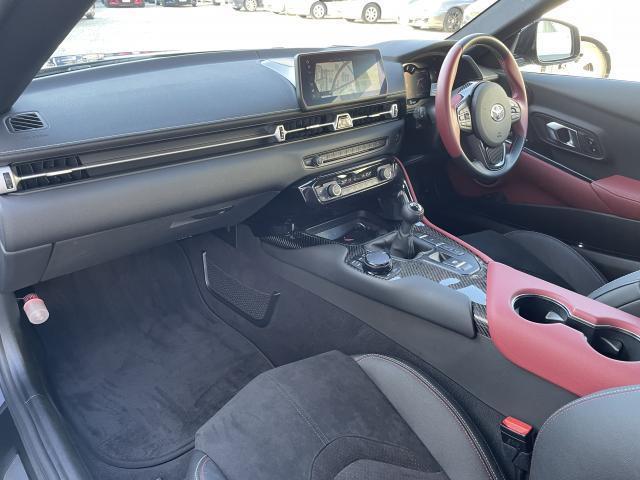 スープラ ＲＺ　ドラレコ　ＥＴＣ　ナビＴＶ　バックカメラ　プリクラッシュセーフティ　ＢＳＭ　キープレーン　シートヒーター　パワーシート　クリアランスソナー　スマートキー（10枚目）