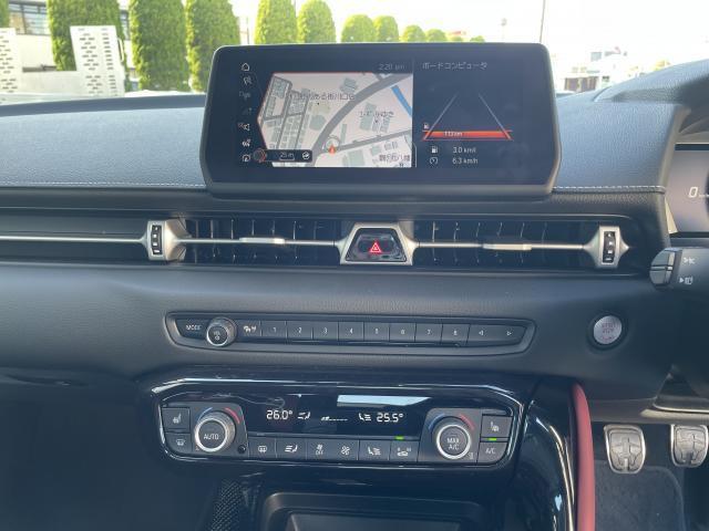 スープラ ＲＺ　ドラレコ　ＥＴＣ　ナビＴＶ　バックカメラ　プリクラッシュセーフティ　ＢＳＭ　キープレーン　シートヒーター　パワーシート　クリアランスソナー　スマートキー（14枚目）