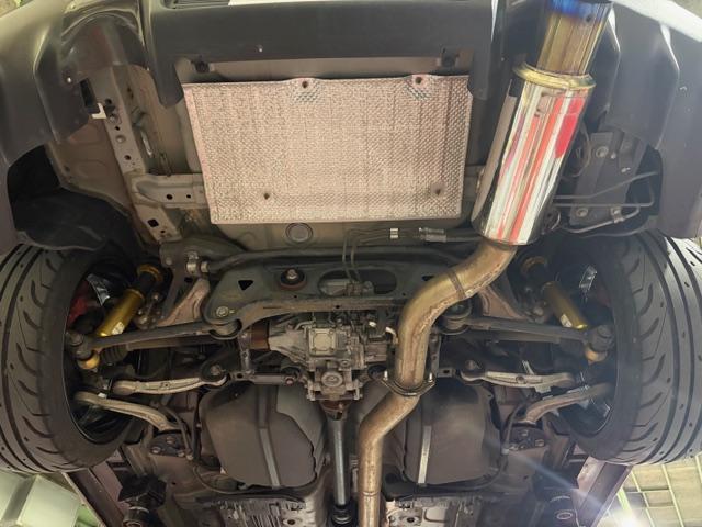 ランサー エボリューション　ファイナルエディション　ＨＫＳ車高調・キャタライザー　ＣＨＡＲＧＥ　ＳＰＥＥＤリップ　ＣＯＬＴＳＰＥＥＤカーボンエアインテーク　Ｄｅｆｉメーター　ナビＴＶ（13枚目）