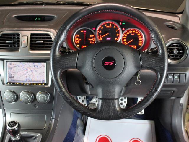WRX STi レアマイスターアルミ HDDナビTV ETC(11枚目)