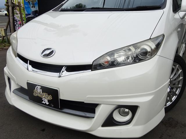 1.8S アドミレーションフルエアロ・WEDS17インチAW・モデリスタダウンサス・HID・HDDナビ・Bluetooth音楽・ETC・パドルシフト・SPORTモード・7人乗り・カスタムカー(2枚目)