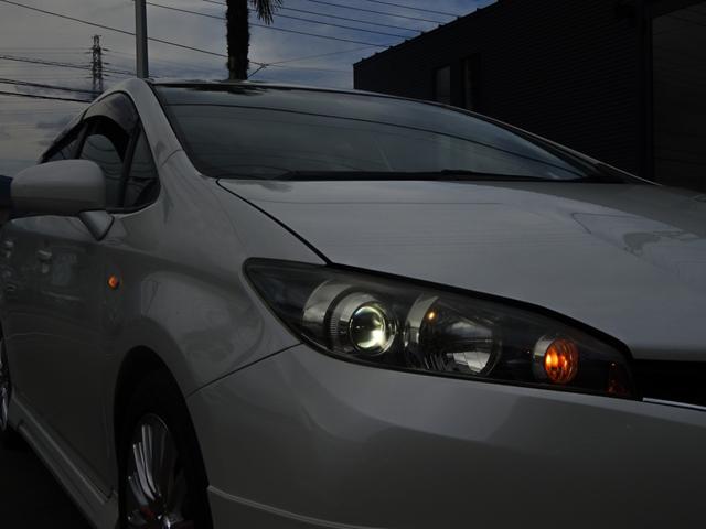 1.8S アドミレーションフルエアロ・WEDS17インチAW・モデリスタダウンサス・HID・HDDナビ・Bluetooth音楽・ETC・パドルシフト・SPORTモード・7人乗り・カスタムカー(18枚目)