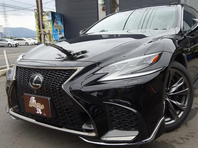 LS500 Fスポーツ サンルーフ・本革・モデリスタフルエアロ・LED3眼ヘッド・シーケンシャルウィンカー・安全装備・ナビTV・BT音楽・Bカメラ/アラビュー・マークレビンソン・2.0ETC・USB・ヘッドアップディスプレイ(2枚目)