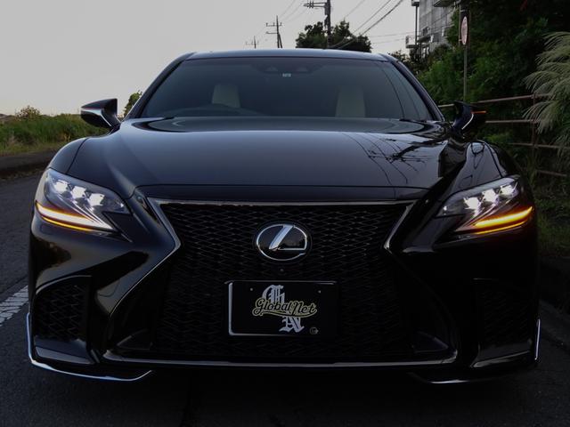 LS500 Fスポーツ サンルーフ・本革・モデリスタフルエアロ・LED3眼ヘッド・シーケンシャルウィンカー・安全装備・ナビTV・BT音楽・Bカメラ/アラビュー・マークレビンソン・2.0ETC・USB・ヘッドアップディスプレイ(36枚目)