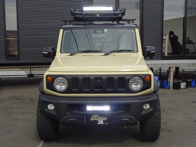 JC 1オーナー・MT車・4WD・リフトアップ・BFホワイトレタータイヤ・2トーンカラー・ルーフキャリア・LEDライト・安全装備・SDナビ・TV・BT音楽・ETC・シートヒータ・USB・LEDヘッド/フォグ(24枚目)