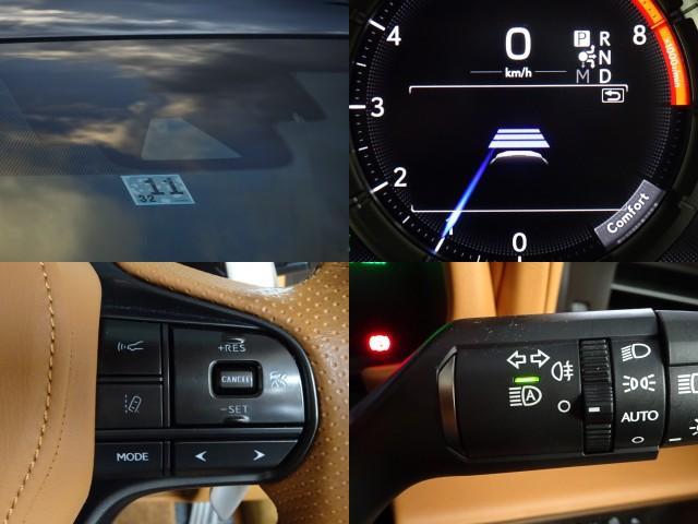LC500h 1オーナー・ハイブリッド・アルカンターラ本革・OP21AW・カーボンルーフ・スピンドルグリル・3眼LEDヘッド・リアフォグ・大型SDナビ・地TV・Bカメラ・ETC2.0・安全装備・BSM・低走行(16枚目)