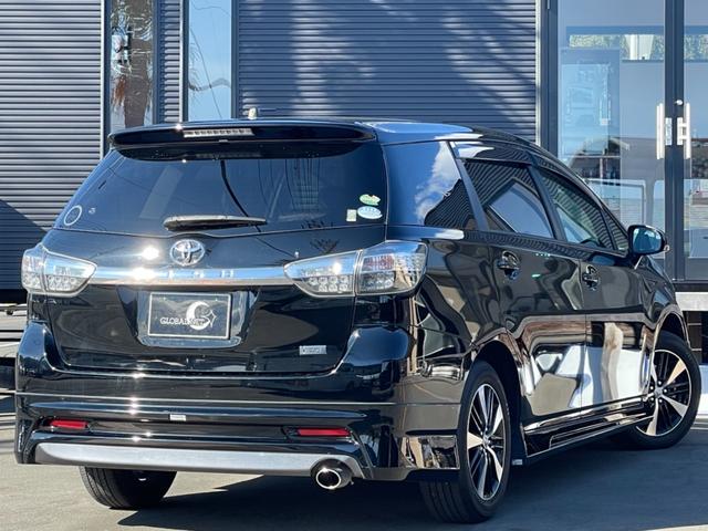 トヨタ ウィッシュ １ ８ｓ 最終後期型 １オーナー車 走行距離１万 ７人乗り アドミレイションフルエアロ グリル 黒革調シート 163 0万円 平成29年 17年 神奈川県 中古車 価格 Com