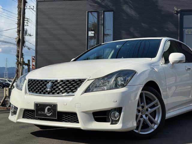 クラウン アスリートＧパッケージ■後期型■サンルーフ■本革シート　■メーカー純正ナビ■バックカメラ■後期型純正１８インチアルミ■フィルムガラス■３５００ｃｃ■パワーシート■全イージークロージャ■シートヒーター／クーラー■電動サンシェード■電動チルト■ドラレコ■ＥＴＣ（2枚目）