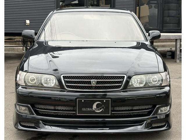 チェイサー アバンテロードリー■走行管理システム確認済み走行６万キロ台■　■修復歴なし■パナソニック製ＳＤナビゲーション■ウッドコンビステアリング■社外１９インチアルミホイール■車高調■フルエアロ■バックカメラ■パワーシート■ＨＩＤヘッド■ＨＩＤフォグ■色替黒（18枚目）