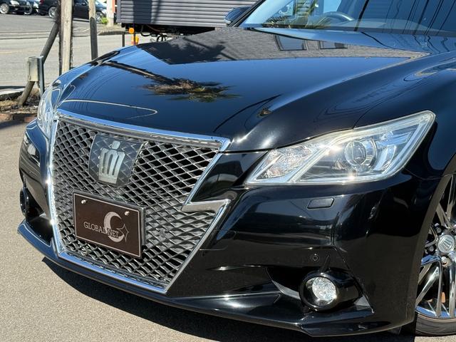 クラウン アスリートＧ■サンルーフ■黒本革シート■メーカー純正ナビ　■アドバントパッケージ■プレミアムサウンド■純正スパッタリング１８インチアルミ■全席イージークロージャー■シートヒーター／クーラー■電動リアサンシェード■電動チルト■パドルシフト■ＥＴＣ（8枚目）