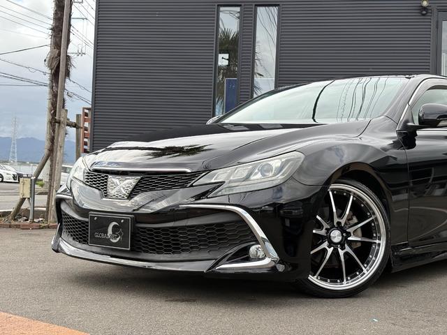 マークＸ ２５０Ｇ　リラックスセレクション■２万キロ■後期フェイス　■修復歴無し■社外１９インチアルミホイール■車高調■革調シートカバー■社外ナビ■バックカメラ■ＥＴＣ■ＨＩＤヘッド■ＬＥＤフォグ■社外テールライト■パワーシート■前後ドラレコ■フィルムガラス■色替黒ｃ（2枚目）
