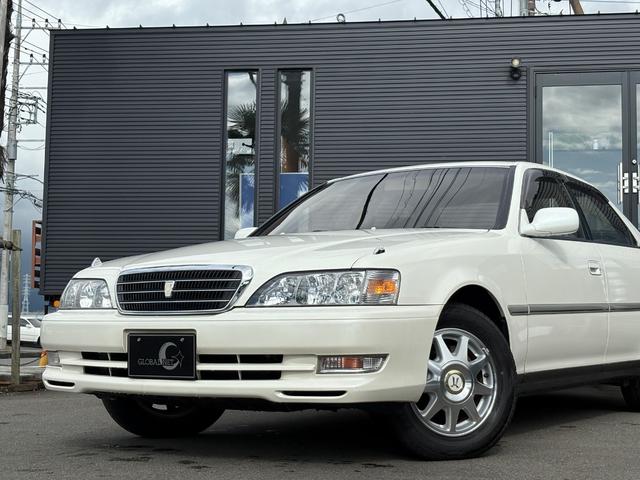 クレスタ エクシード プレミアムエディション■4万キロ■修復歴無し ■後期型■1G-FE■フルオリジナル■スーパーホワイトパールマイカ(051)■HIDヘッドライト■パワーシート■ウッドコンビハンドル■木目調パネル■CD■フロントフォグランプ■オートライト(2枚目)