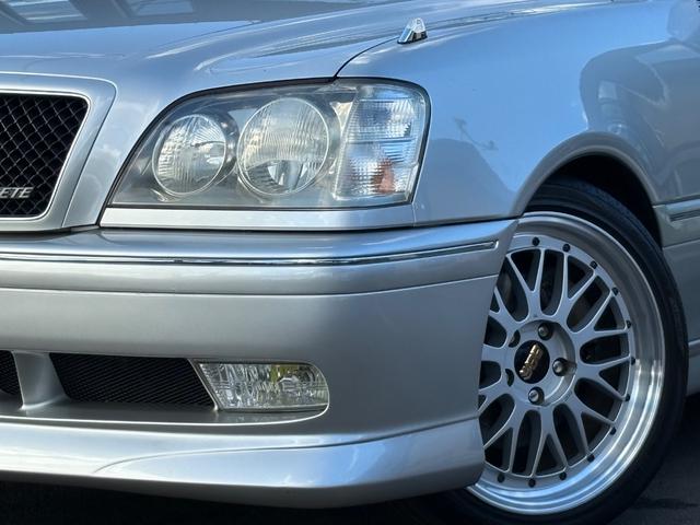 クラウン アスリートVX■300台限定モデル■1JZ-GTE■後期型 ■ターボ■特別仕様車■BBS18インチアルミホイール■専用マフラー/フロントバンパー/スプリング/リアアンダースポイラー/エンブレム■メーカー純正ナビ■HIDヘッドライト■フィルムガラス■ETC■CD(9枚目)