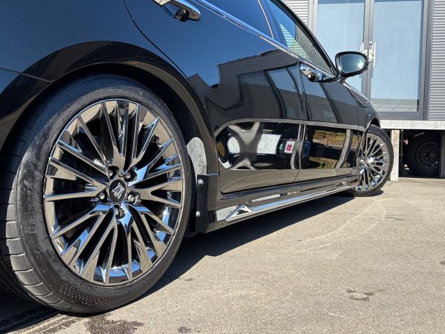 クラウンマジェスタ Fバージョン■サンルーフ■黒本革シート■メーカー純正ナビ ■アラウンドビューモニター■全席イージークロージャー■二列目エアコン■RSRダウンサス■シートヒーター/クーラー■18インチアルミ■プリクラ■レーダクルーズ■BSM■LEDヘッド/フォグ■ETC■(23枚目)