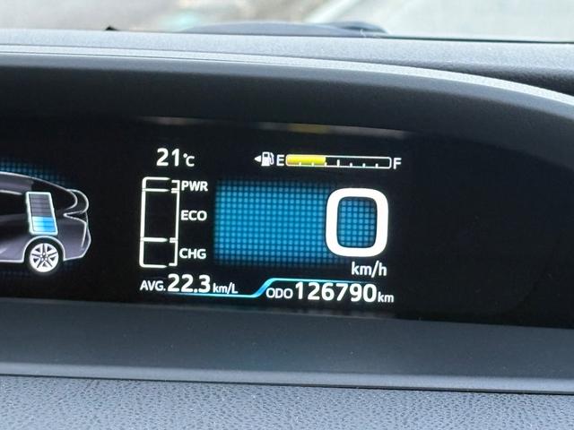 プリウス A■モデリスタフルエアロ■サンルーフ■純正9インチナビ LEDヘッド/フォグランプ■純正15インチアルミ■セーフティセンス■セーフティセンス■プリクラッシュ■レーダクルーズコントロール■ブラインドスポットモニター■バックカメラ■ETC■100V■(31枚目)