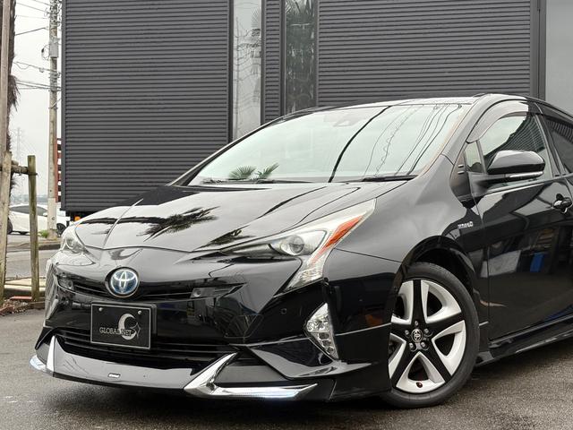 プリウス Aツーリングセレクション■モデリスタフルエアロ■黒本革シート ■アルパイン9インチナビ■LEDヘッド/フォグランプ■シートヒーター■バックカメラ■純正17AW■プリクラッシュ■レーダクルーズコントロール■レーンアシスト■BSM■ヘッドアップディスプレイ■ETC(2枚目)