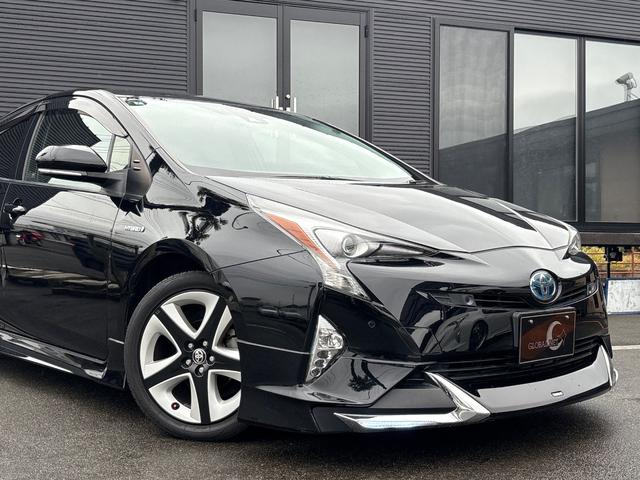 プリウス Aツーリングセレクション■モデリスタフルエアロ■黒本革シート ■アルパイン9インチナビ■LEDヘッド/フォグランプ■シートヒーター■バックカメラ■純正17AW■プリクラッシュ■レーダクルーズコントロール■レーンアシスト■BSM■ヘッドアップディスプレイ■ETC(22枚目)