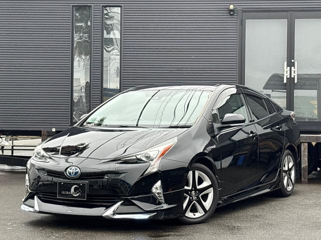 プリウス Aツーリングセレクション■モデリスタフルエアロ■黒本革シート ■アルパイン9インチナビ■LEDヘッド/フォグランプ■シートヒーター■バックカメラ■純正17AW■プリクラッシュ■レーダクルーズコントロール■レーンアシスト■BSM■ヘッドアップディスプレイ■ETC(27枚目)