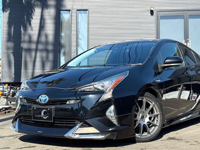 プリウス Sセーフティプラス■モデリスタフルエアロ■社外18インチAW ■トヨタ純正ディーラーオプションナビ■LEDヘッド/フォグランプ■フィルムガラス■セーフティセンスP■プリクラッシュ■レーダクルーズコントロール■オートマチックハイビーム■コーナーセンサー■ETC(2枚目)