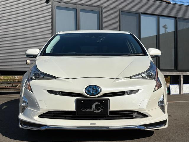 プリウス Aプレミアム ツーリングセレクション■本革シート■モデリスタ フルエアロ■純正17インチアルミ■純正9インチナビ■LEDヘッド/フォグランプ■セーフティセンスP■プリクラッシュ■レーダクルーズコントロール■ブラインドスポットモニター■コーナーセンサー■ETC(21枚目)