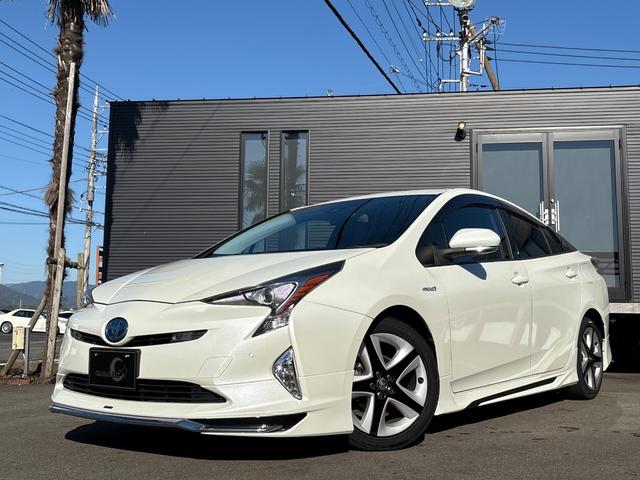 プリウス Aプレミアム ツーリングセレクション■本革シート■モデリスタ フルエアロ■純正17インチアルミ■純正9インチナビ■LEDヘッド/フォグランプ■セーフティセンスP■プリクラッシュ■レーダクルーズコントロール■ブラインドスポットモニター■コーナーセンサー■ETC(22枚目)