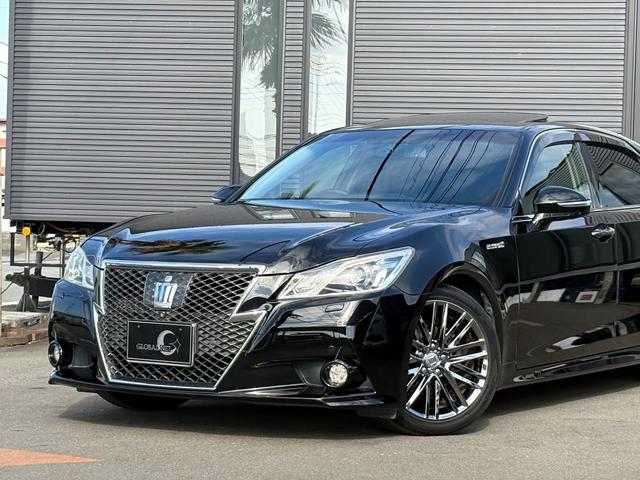 クラウンハイブリッド アスリートG■サンルーフ■黒本革シート■メーカー純正ナビ ■アドバンストパッケージ■アラウンドビューモニター■純正スパッタリング18インチアルミ■テイン(フルタップ式)車高調■フィルムガラス■シートヒーター/クーラー■レーダクルーズコントロール■ETC(2枚目)