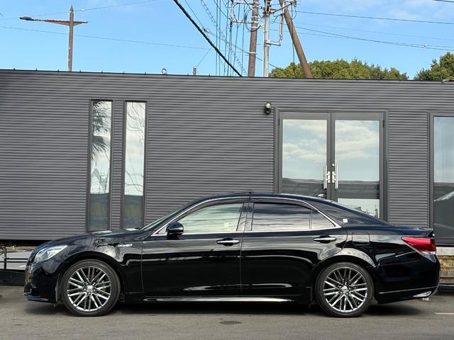 クラウンハイブリッド アスリートG■サンルーフ■黒本革シート■メーカー純正ナビ ■アドバンストパッケージ■アラウンドビューモニター■純正スパッタリング18インチアルミ■テイン(フルタップ式)車高調■フィルムガラス■シートヒーター/クーラー■レーダクルーズコントロール■ETC(5枚目)