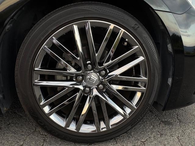 クラウンハイブリッド アスリートG■サンルーフ■黒本革シート■メーカー純正ナビ ■アドバンストパッケージ■アラウンドビューモニター■純正スパッタリング18インチアルミ■テイン(フルタップ式)車高調■フィルムガラス■シートヒーター/クーラー■レーダクルーズコントロール■ETC(8枚目)