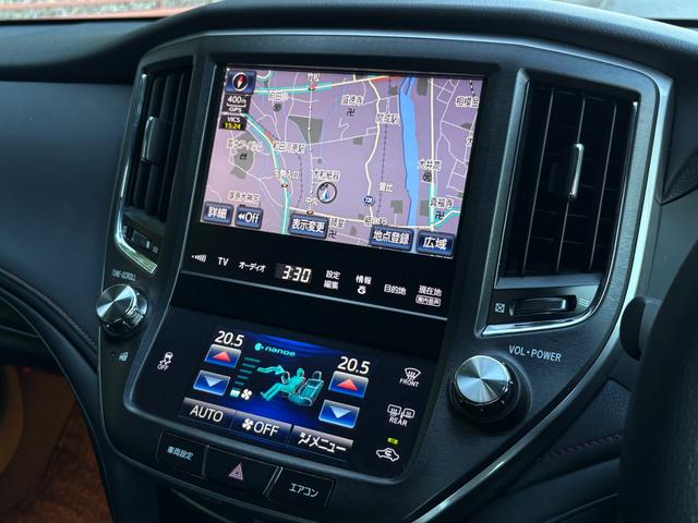 クラウン アスリートＧ■サンルーフ■黒本革シート■メーカー純正ナビ　■アドバンストパッケージ■社外１９インチアルミ■フィルムガラス■全席イージークロージャー■社外テール■シートヒーター／クーラー■プリクラッシュ■レーダクルーズコントロール■ドラレコ■バックカメラ（9枚目）