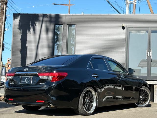 マークX 250G■モデリスタエアロ■2万キロ■フルタップ式車高調■ ■純正202ブラックボディ■社外19インチアルミ■フィルムガラス■社外ケンウッドナビ■バックカメラ■ETC■パワーシート■社外三眼LEDヘッドライト■ウィンカーミラー(7枚目)