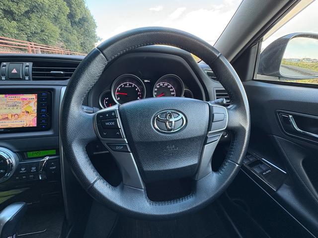 マークX 250G■モデリスタエアロ■2万キロ■フルタップ式車高調■ ■純正202ブラックボディ■社外19インチアルミ■フィルムガラス■社外ケンウッドナビ■バックカメラ■ETC■パワーシート■社外三眼LEDヘッドライト■ウィンカーミラー(16枚目)