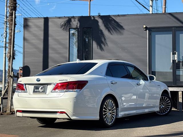 クラウンマジェスタ Fバージョン■ワンオーナー■サンルーフ■黒本革シート ■モデリスタフルエアロ■純正OP18AW■メーカー純正ナビ■Bカメラ■プレミアムサウンド■レーダクルーズ■BSM■LEDヘッド/フォグ■全席イージークロージャ■シートヒーター/クーラー■コーナーセンサ(6枚目)