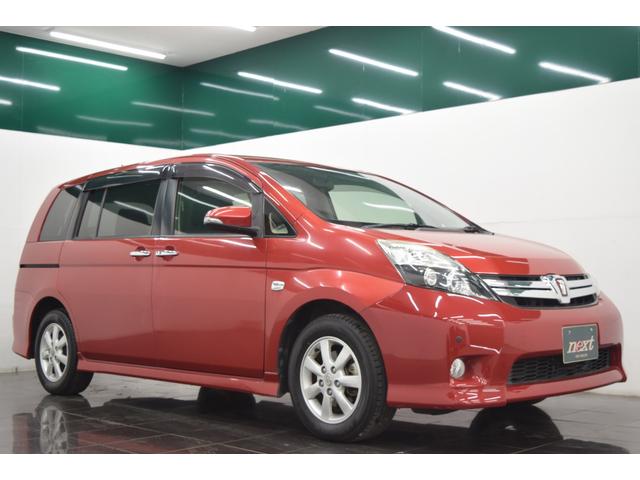 アイシス プラタナ Vセレクション Bluetooth フルセグナビ バックカメラ ETC HID フルフラット スマートキー コーナーセンサー オートエアコン オートライト 両側パワースライドドア(51枚目)