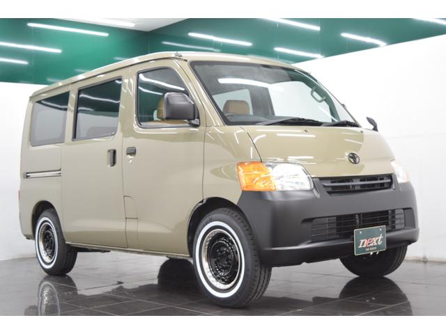 タウンエースバン GL ホワイトリボンタイヤ USマーカー メッキトリムリング ブラウンシートカバー バックカメラ キーレス ETC オートエアコン 両側スライドドア(10枚目)