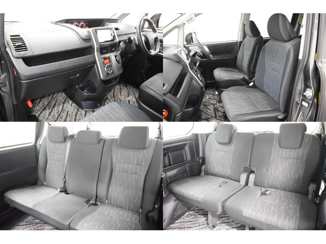 ヴォクシー ZS 煌III Bluetooth バックカメラ フルセグナビ デュアルオートエアコン スマートキー フルフラットシート マニュアルモード HID オートライト 両側スライドシート(20枚目)