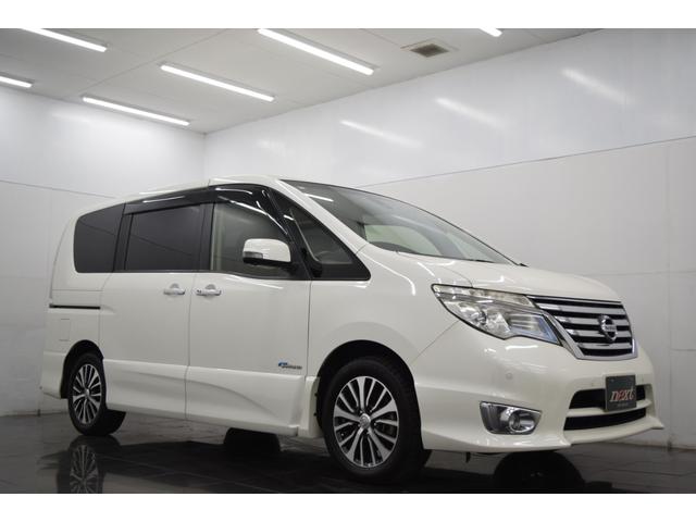 セレナ ハイウェイスター Vセレ+セーフティII SHV Bluetooth フルセグナビ 全周囲カメラ アイドリングストップ フルフラット ダブルオートエアコン クルーズコントロール コーナーセンサー ETC LEDヘッドライト 両側パワースライドドア(8枚目)