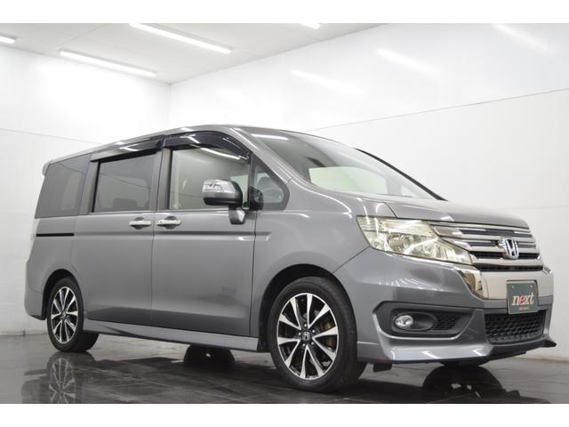 ステップワゴンスパーダ Z クールスピリット フルセグナビ バックカメラ アイドリングストップ フルフラット ETC HID ハーフレザーシート スマートキー クルーズコントロール マニュアルモード オートライト 両側パワースライドドア(8枚目)