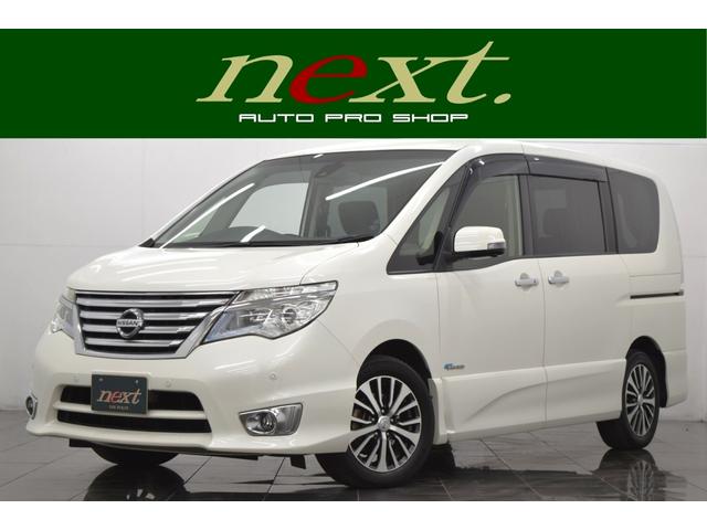 セレナ ハイウェイスター　Ｖセレ＋セーフティＩＩ　ＳＨＶ　Ｂｌｕｅｔｏｏｔｈ　フルセグナビ　全周囲カメラ　後席モニター　衝突被害軽減システム　サイドリフトアップシート　コーナーセンサー　アイドリングストップ　クルコン　ダブルオートエアコン　両側パワースライド（60枚目）