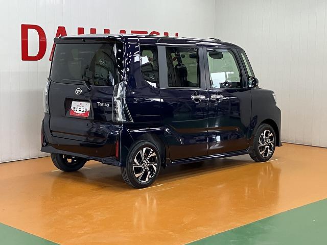 タント カスタムＸ　サポカーＳワイド適合　ミラクルオープンドア　パノラマモニター対応　両側オートスライドドア　電動パーキングブレーキ　Ｐスタート　コーナーセンサー　シートヒーター　ステアリングスイッチ　キーフリー（8枚目）