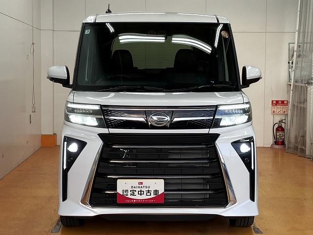 タント カスタムＲＳ　サポカーＳワイド適合　ミラクルオープンドア　両側オートスライドドア　電動パーキングブレーキ　Ｂカメラ　ステアリングスイッチ　シートヒーター　オートエアコン　コーナーセンサー　キーフリー（4枚目）