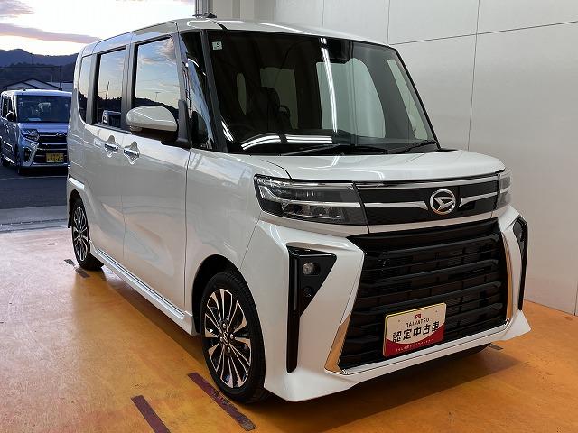 タント カスタムＲＳ　サポカーＳワイド適合　ミラクルオープンドア　両側オートスライドドア　電動パーキングブレーキ　Ｂカメラ　ステアリングスイッチ　シートヒーター　オートエアコン　コーナーセンサー　キーフリー（7枚目）