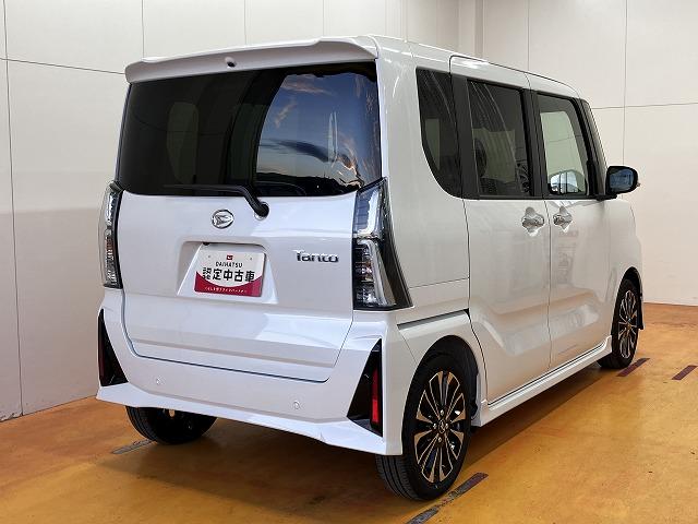 タント カスタムＲＳ　サポカーＳワイド適合　ミラクルオープンドア　両側オートスライドドア　電動パーキングブレーキ　Ｂカメラ　ステアリングスイッチ　シートヒーター　オートエアコン　コーナーセンサー　キーフリー（8枚目）