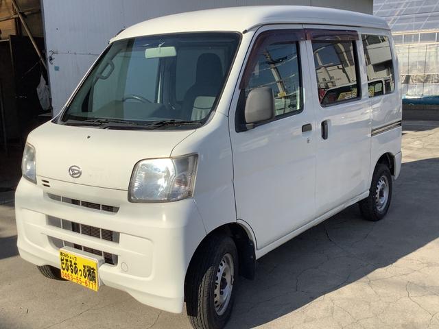 ハイゼットカーゴ ＤＸ　４速オートマハイルーフ　タイミングチェーン車両　集中ドアロック　　リヤガラスフィルム施工済　ルーフ収納付き　新品全席シートカバー　事業用登録車両代行（2枚目）