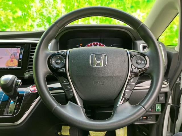 オデッセイ アブソルート・ホンダセンシング　新品タイヤ／保証書／純正　ＳＤナビ／両側電動スライドドア／シート　ハーフレザー／パーキングアシスト　バックガイド／ドライブレコーダー　純正／ヘッドランプ　ＨＩＤ／ＵＳＢジャック　バックカメラ　ドラレコ（15枚目）