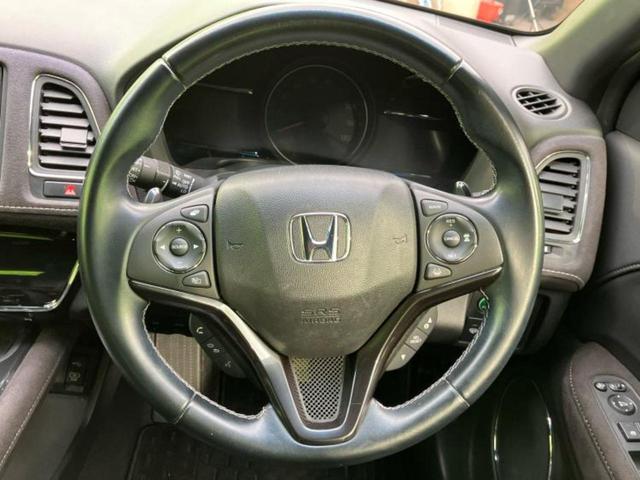 ヴェゼル ハイブリッドＲＳ・ホンダセンシング　保証書／純正　８インチ　ＳＤナビ／衝突安全装置／シートヒーター／車線逸脱防止支援システム／シート　ハーフレザー／パーキングアシスト　バックガイド／ドライブレコーダー　純正　衝突被害軽減システム　ＥＴＣ（14枚目）