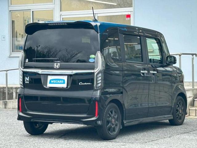 Ｎ－ＢＯＸカスタム Ｇ・Ｌホンダセンシング　新品タイヤ／保証書／純正　ＳＤナビ／両側電動スライドドア／ヘッドランプ　ＬＥＤ／Ｂｌｕｅｔｏｏｔｈ接続／ＥＴＣ／ＥＢＤ付ＡＢＳ／横滑り防止装置／アイドリングストップ／ホンダセンシング　バックカメラ（3枚目）
