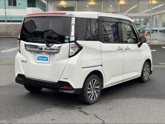 タンク カスタムＧ　新品タイヤ／保証書／社外　９インチ　ＳＤナビ／両側電動スライドドア／ヘッドランプ　ＬＥＤ／ＥＴＣ／ＥＢＤ付ＡＢＳ／横滑り防止装置／アイドリングストップ／フルセグＴＶ／エアバッグ　運転席　ワンオーナー（3枚目）