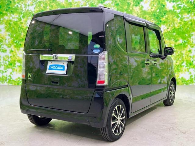 N-BOX G・Lパッケージ 保証書/純正 SDナビ/両側電動スライドドア/ヘッドランプ HID/Bluetooth接続/ETC/EBD付ABS/横滑り防止装置/アイドリングストップ/バックモニター/フルセグTV/DVD(3枚目)